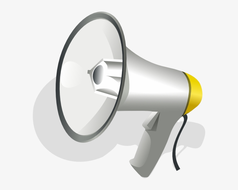 Megaphone Clipart Frpic - Speakerphone Clipart, transparent png #849366