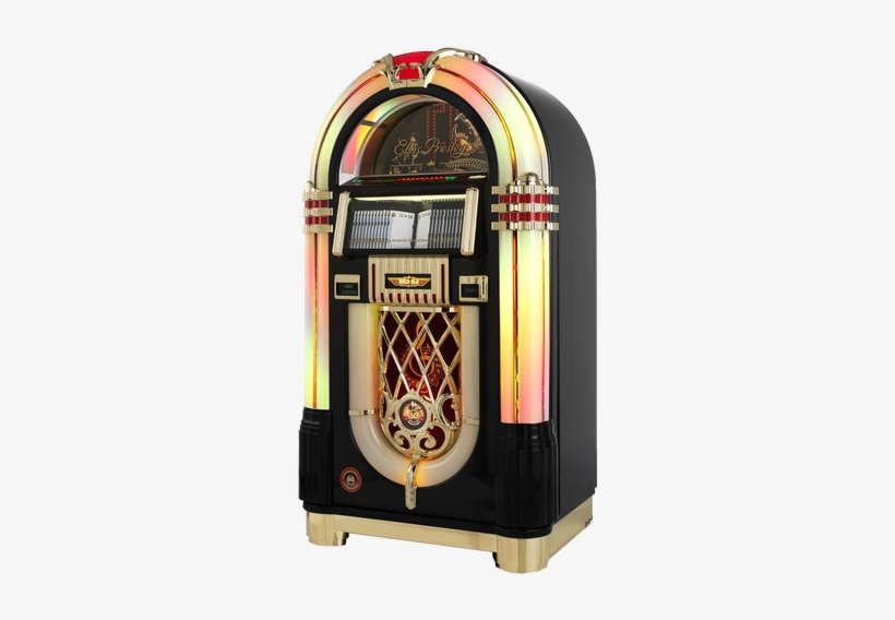 The Rock-ola Elvis Presley Jukebox, Is A Limited Edition - Ricatech/rock-ola Elvis Presley Ltd Edition Jukebox, transparent png #849414