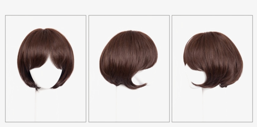Short Hair Png Transparent - Hair Vig For Girls, transparent png #849587