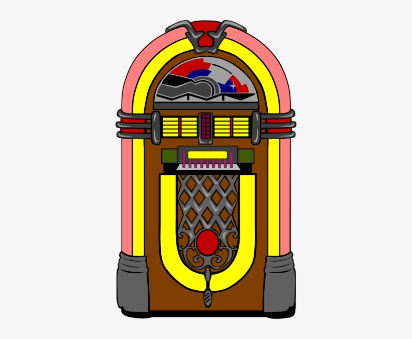 Clip Art 50s Jukebox - Jukebox Icon, transparent png #849589