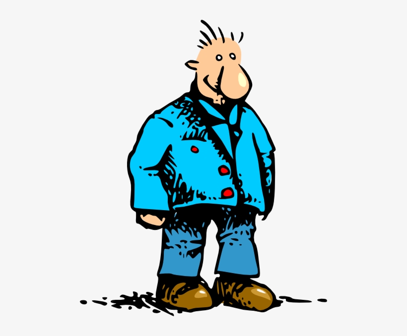 How To Set Use Man Standing Cartoon Svg Vector, transparent png #849662