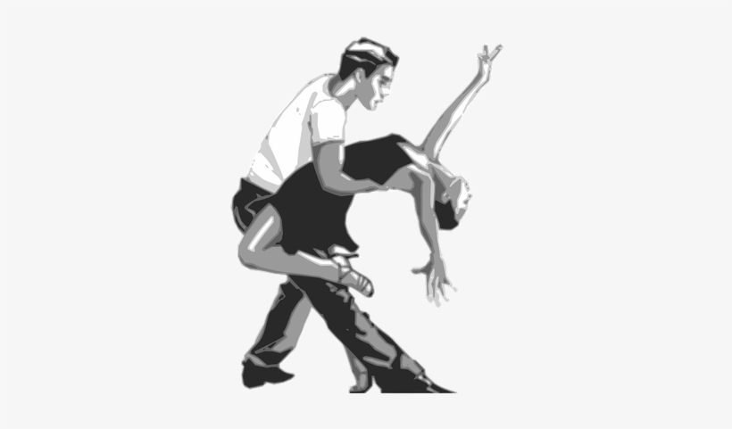 Tango Dancers - Salsa Dancing Clipart, transparent png #849693