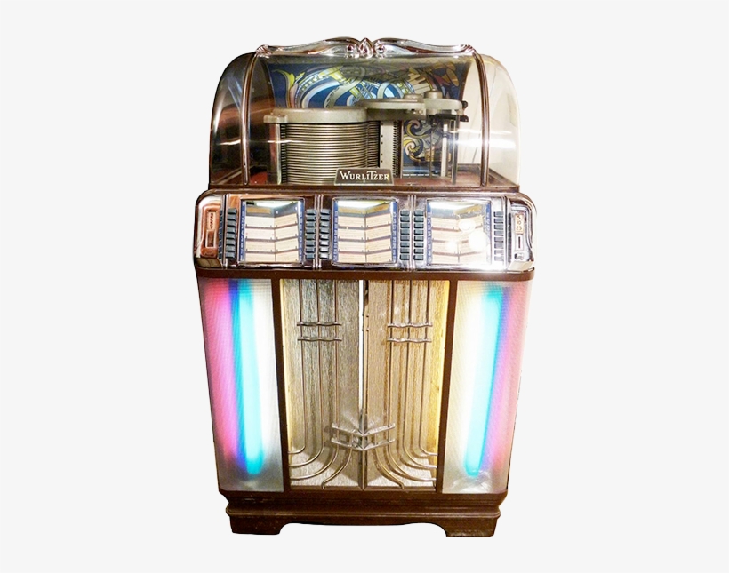 Wurlitzer Model 1400 Juke Box, 1951-1952 - Jukebox, transparent png #849791