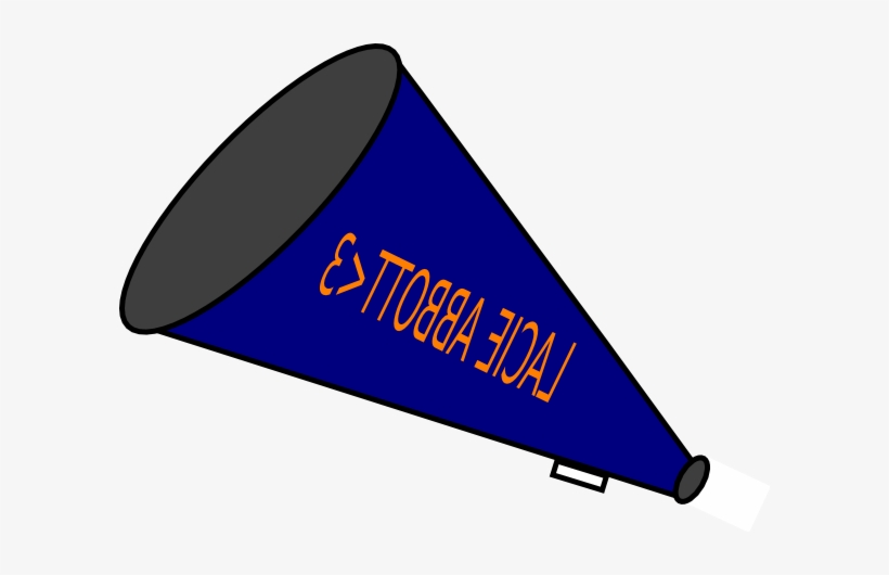 Cheer Megaphone Clip Art - Cheerleading, transparent png #849874