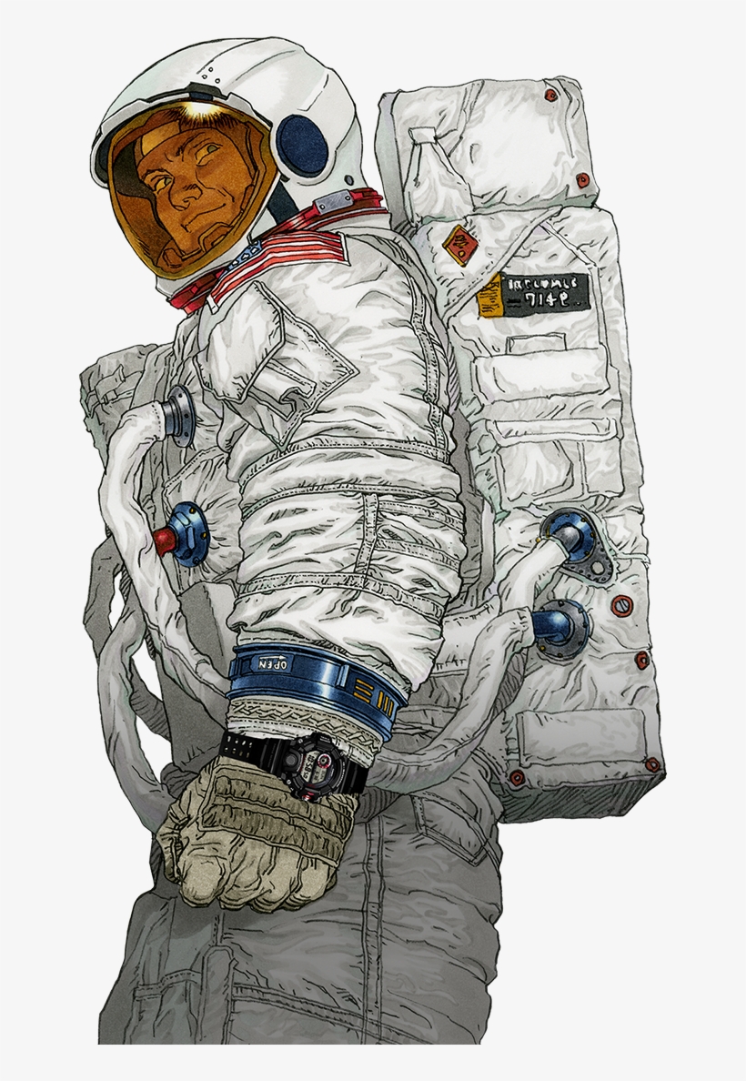 宇宙飛行士 Casio G-shock Rangeman - G Shock Katsuhiro Otomo, transparent png #849877