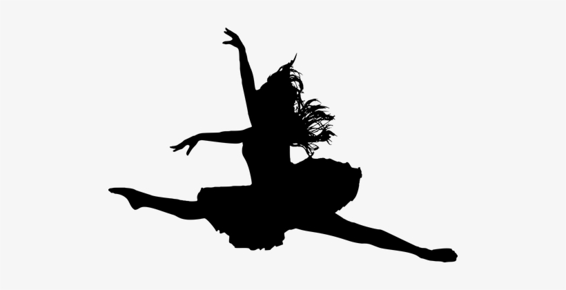 Ballerina, Ballet, Dancer, Dancing - Black And White Dance, transparent png #849903