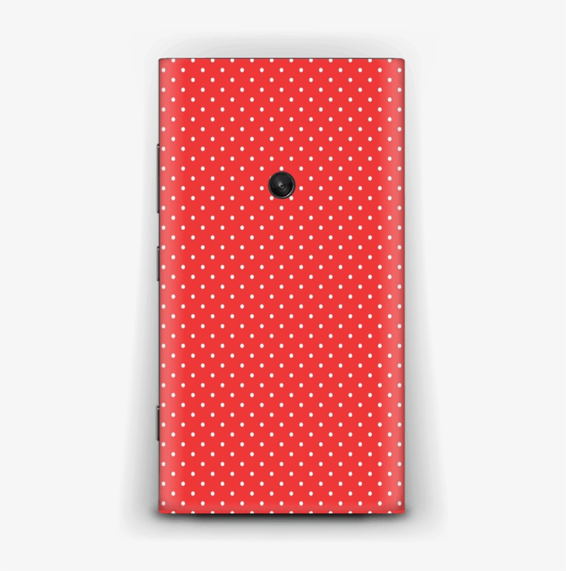 Red And White Dots Skin Nokia Lumia - Polka Dot, transparent png #8400227