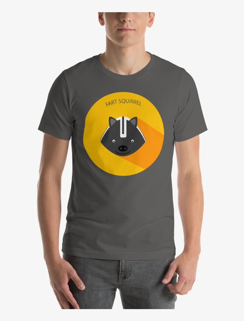 Fart Squirrel T-shirt Fabric Weights, Squirrel, Unisex, - Shirt, transparent png #8400504