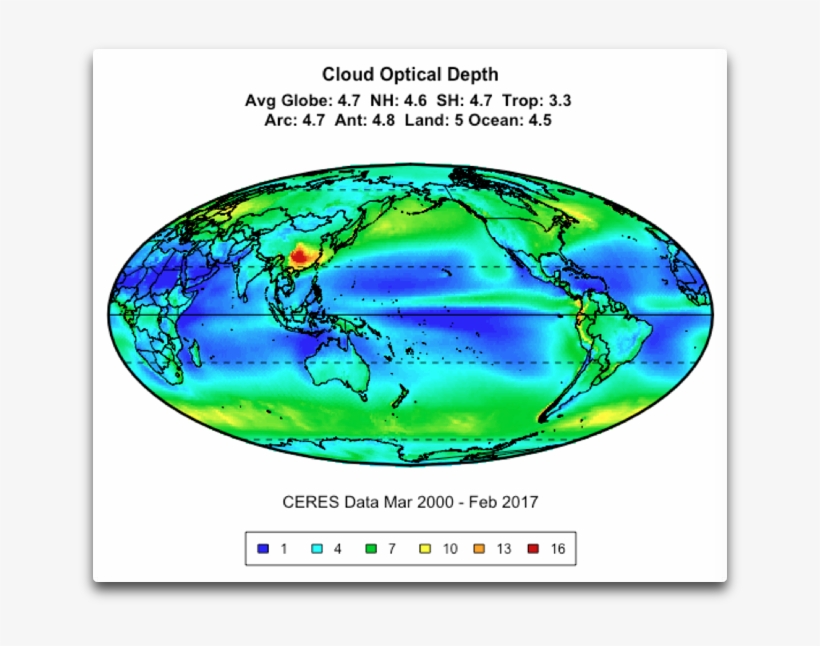 Ceres Cloud Optical Depth - Art, transparent png #8400610