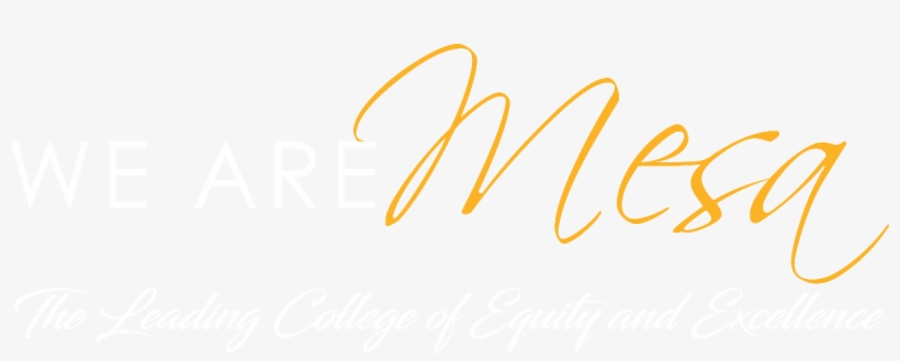 We Are Mesa The Leading College Of Equity And Excellence - Mari, transparent png #8400611