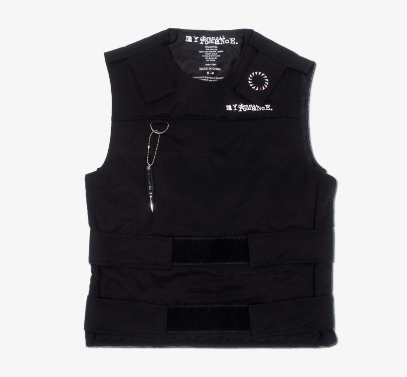 Usb) Img 0715[1] Front Vest - My Chemical Romance Bullet Proof, transparent png #8401730