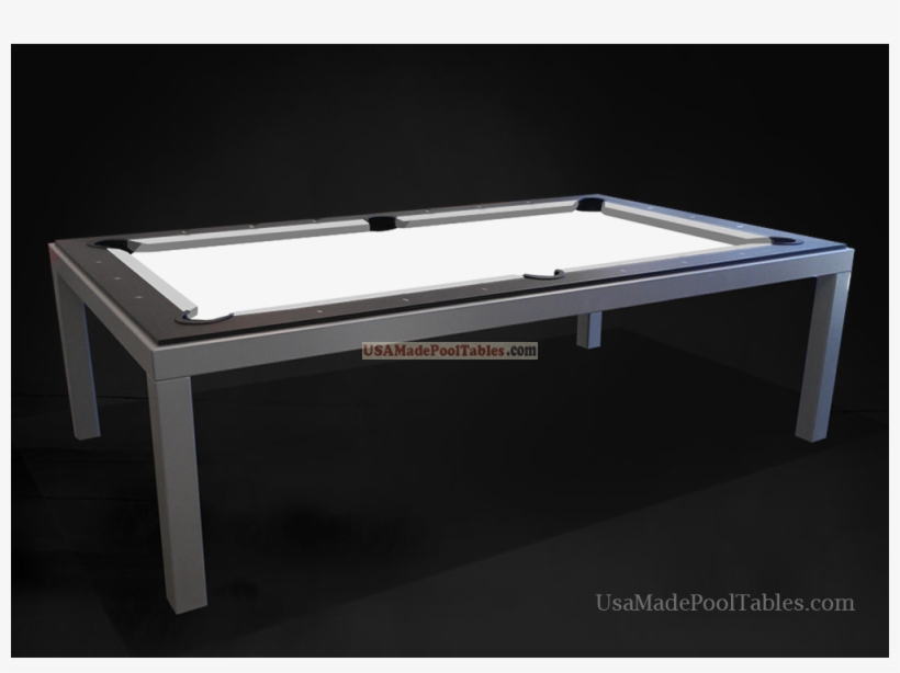 Fusion Contemporary Pool Table Mahogany - 7 Pool Table Modern, transparent png #8401950