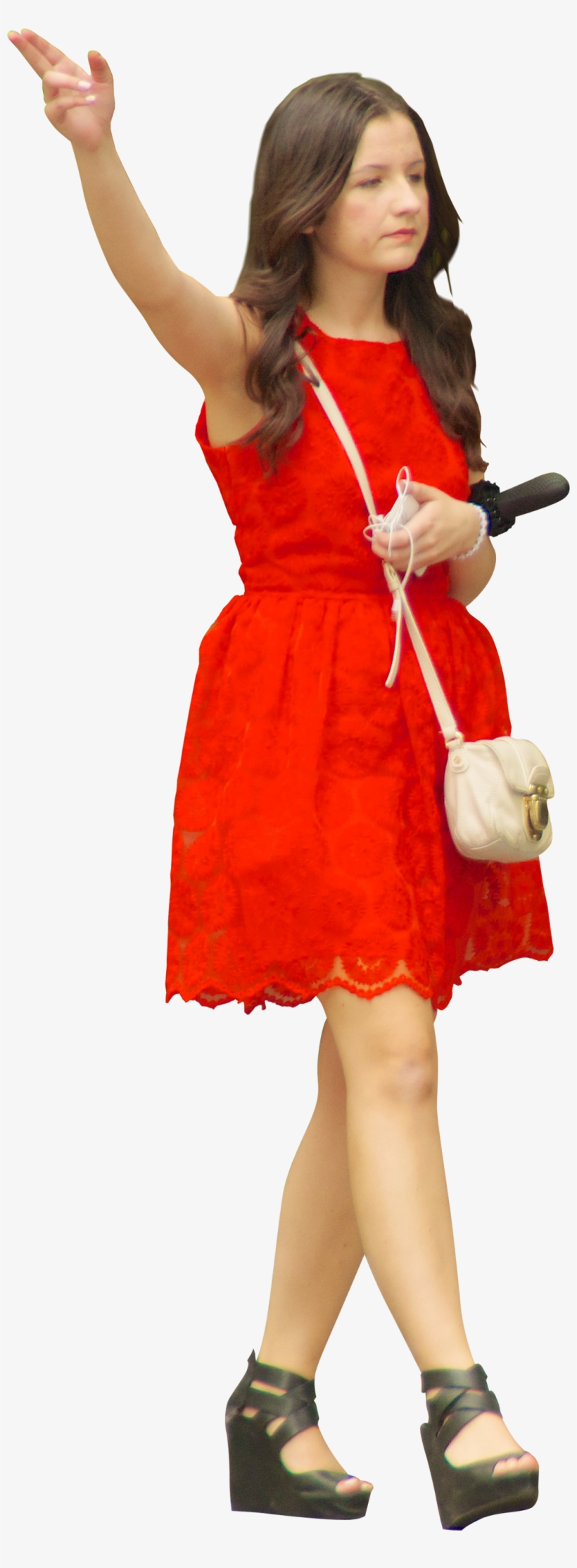 Download - Nina Levantando La Mano, transparent png #8402113