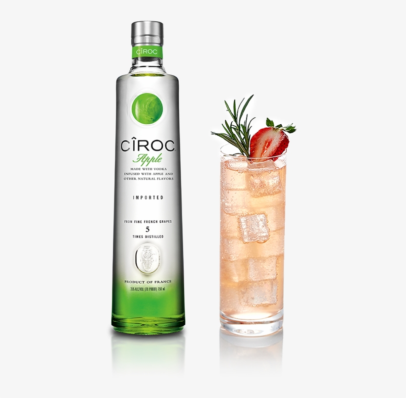 10 Classic Ciroc Cocktails - Apple Ciroc, transparent png #8402115