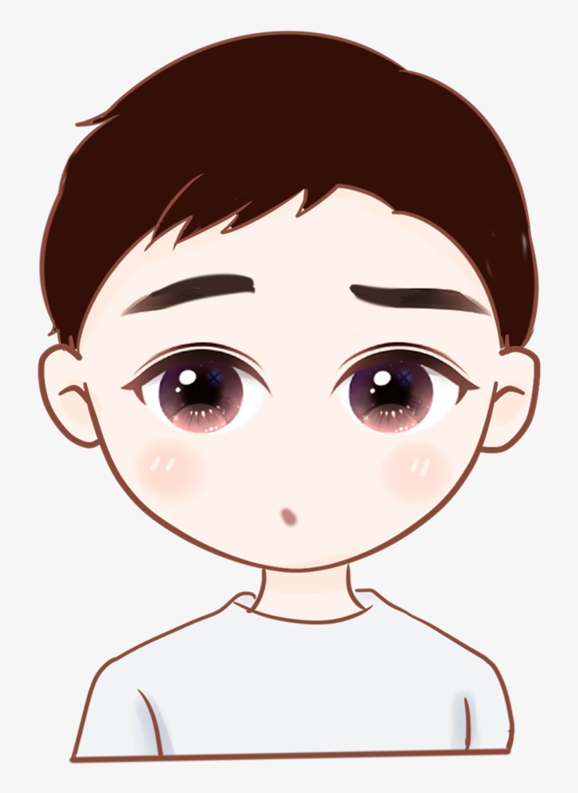 Original Cute Teenager Expression Pack Png And Psd - Psd, transparent png #8402411