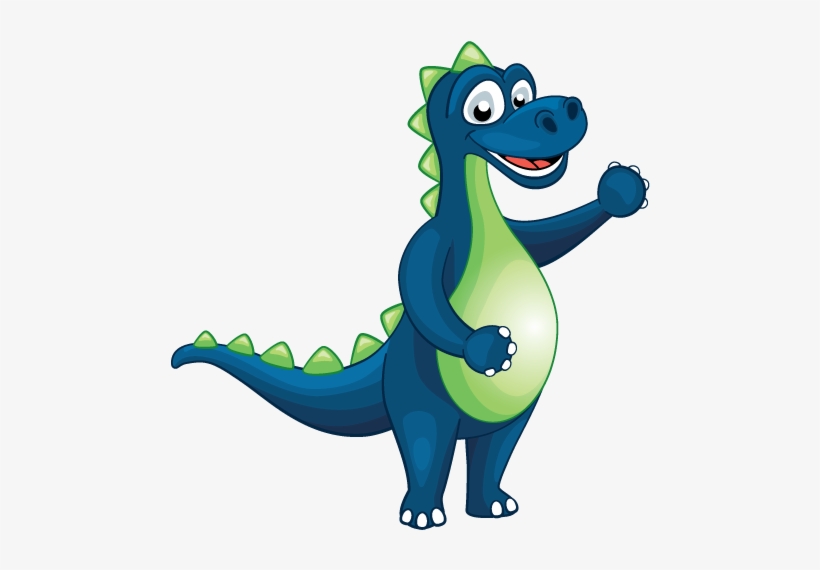 Kids Club Dino Animation - Cartoon, transparent png #8402606