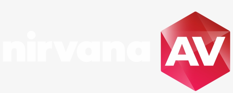 Nirvana Audio Visual - Sign, transparent png #8402795