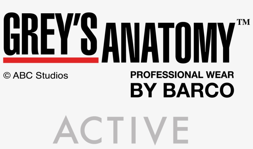 Barcoonewellnessmens - Grey's Anatomy Active Logo, transparent png #8403134