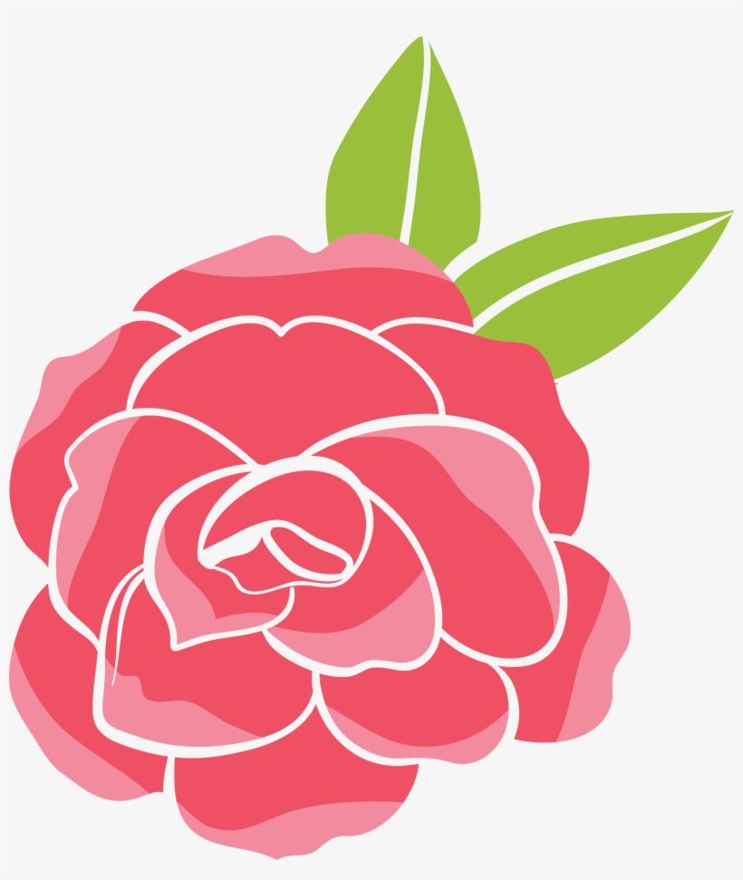 Flores Animadas Png - Rose Png Cartoon, transparent png #8403168