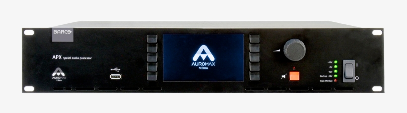 Audio Processor Barco Apx Auromax® - Barco Electronic Systems Private Limited, transparent png #8403204