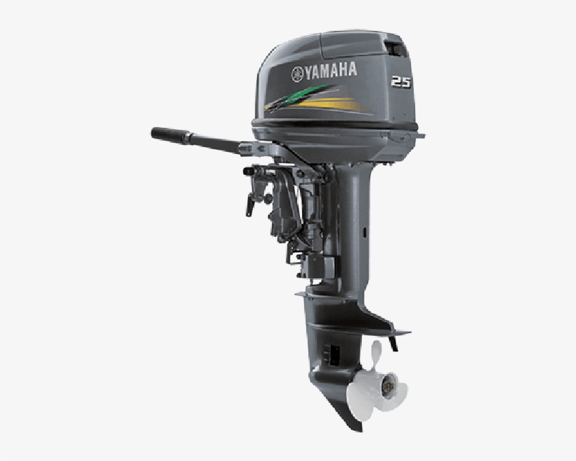 Motor De Popa Yamaha 25 Hp 2 Tempos Modelo Bmhs - Yamaha 30 Hp 2t, transparent png #8403682