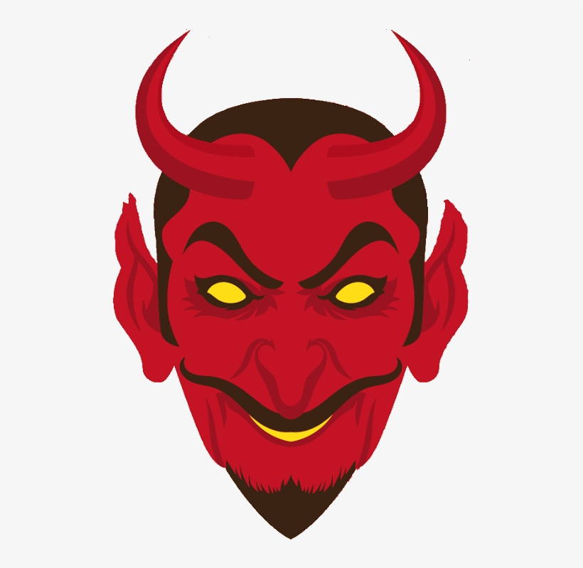 Demon Clipart Supernatural - Devil Horn Png, transparent png #8403686