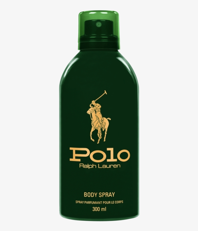 Polo Body Spray For Him - Ralph Lauren Polo Green Body Spray 300ml, transparent png #8404164