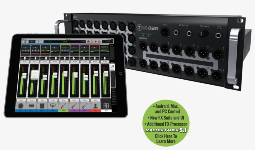 Dl32r - Dl32 Mackie, transparent png #8404316
