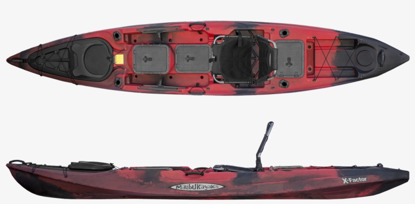 X Factor Sit On Top Fishing Camping Kayak - Sea Kayak, transparent png #8405183