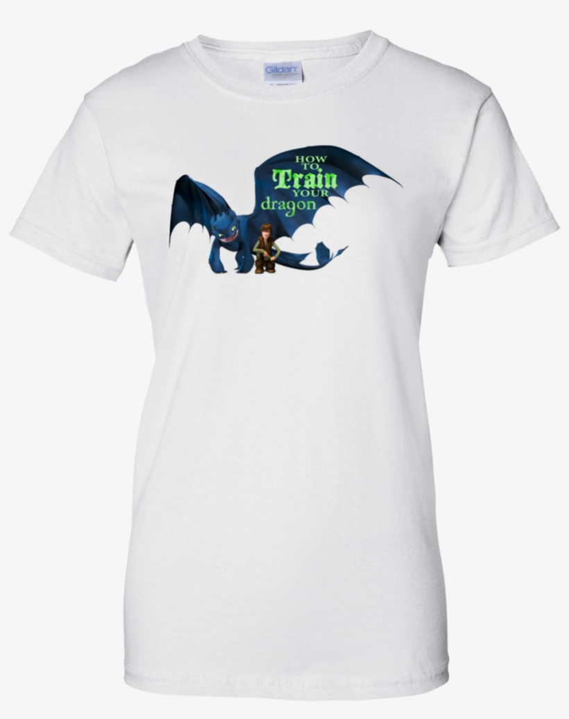 Hiccup And Night Furry How To Train Your Dragon Ladies' - Train Your Dragon Night Fury, transparent png #8405280