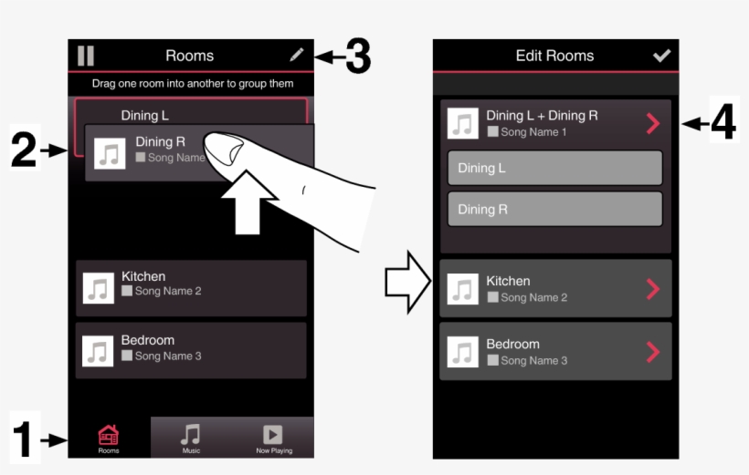 Stereo Pair - Heos Avr Tv Sound, transparent png #8405327