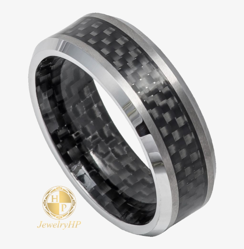 Sold Out Male Black Ring - Titanium Ring, transparent png #8405374
