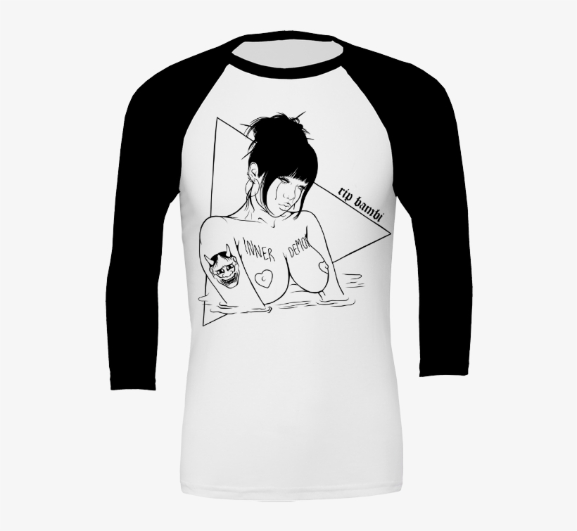 Black - T-shirt, transparent png #8406005