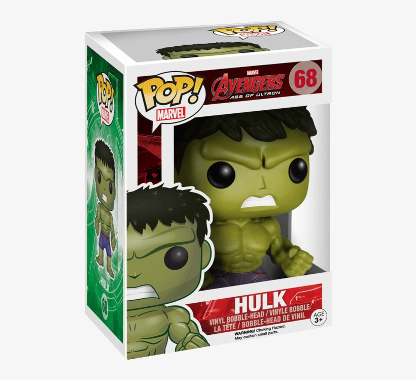 Avengers 2 Hulk Pop Figure - Funko Pop Avengers Age Of Ultron Hulk, transparent png #8406488