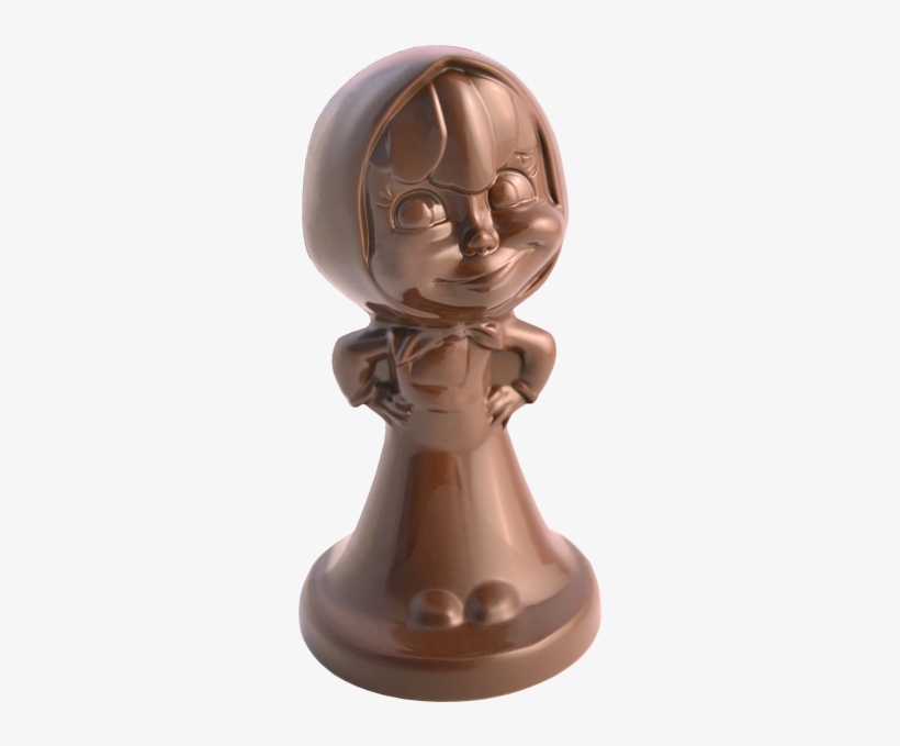 Choco-figure «masha» 75gm - Figurine, transparent png #8406781