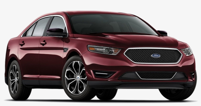 Red 2019 Ford Taurus On White - 2019 Ford Taurus Sho, transparent png #8407103
