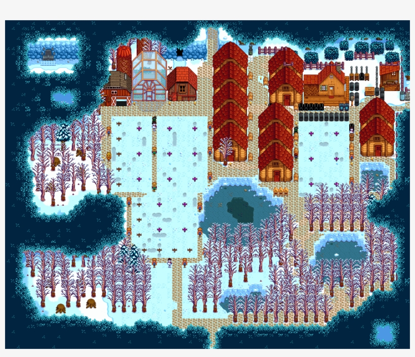 Map Of Deeznuts Farm - Illustration, transparent png #8407206