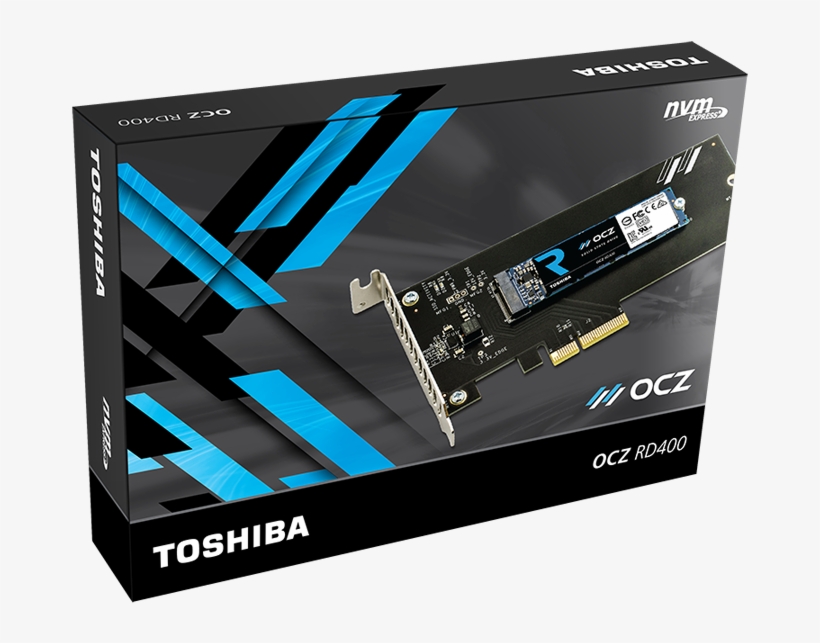 Toshiba Announces Ultra-fast Ocz Rd400 Nvme Pcie Ssd - Ocz Rd400a, transparent png #8407245