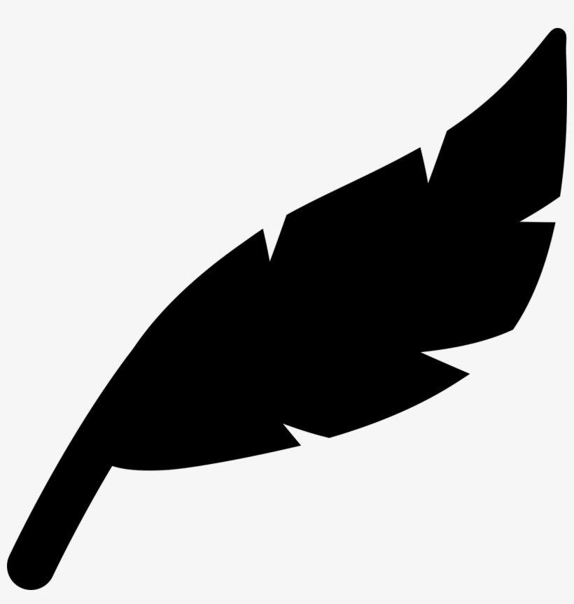 Feather Icon Free - Illustration, transparent png #8407582