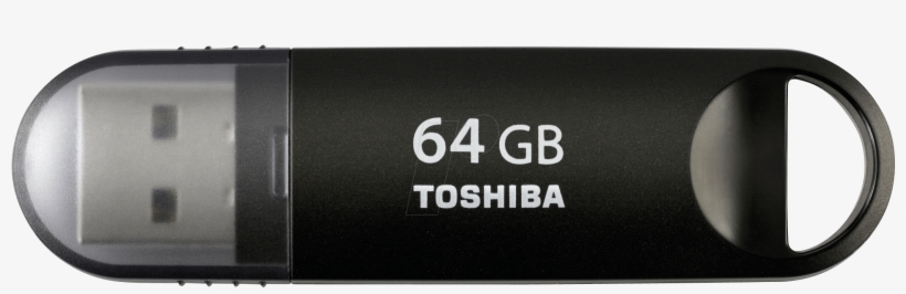 0 Stick 64gb Toshiba U361 Black Toshiba Thn U361k0640m4, transparent png #8407674