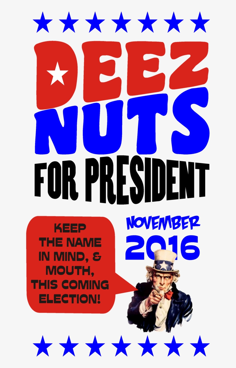 Deez Nutz 2016-web Link - Poster, transparent png #8407890