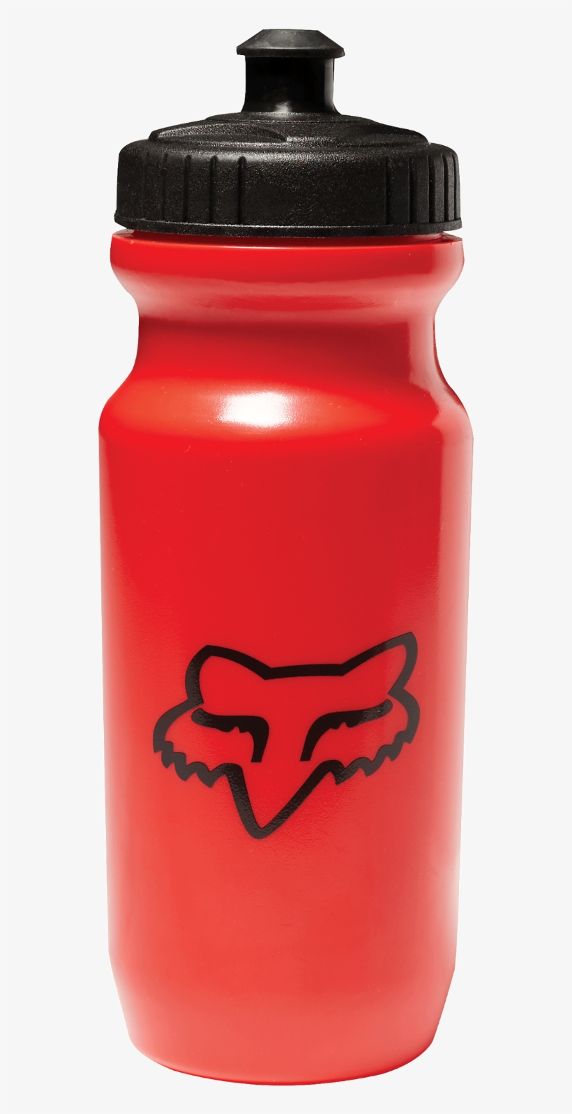 Fox Head Base Water Bottle Red - Fox Racing, transparent png #8408094