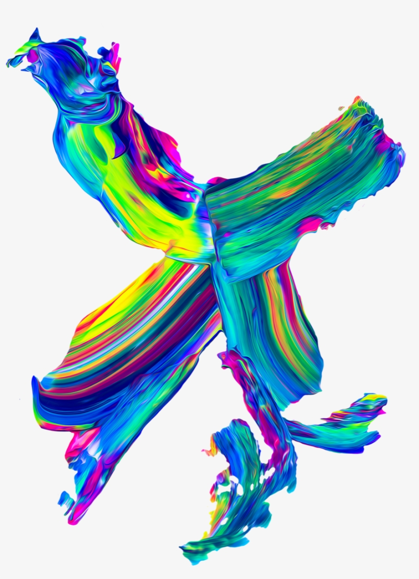 A Piece From "abstract Paint Toolbox," A Pack With - Illustration, transparent png #8408368