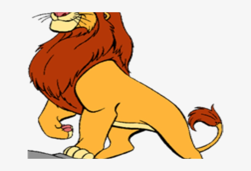 Mufasa Clipart Orange Lion - Lion King Mufasa And Sarabi, transparent png #8408418
