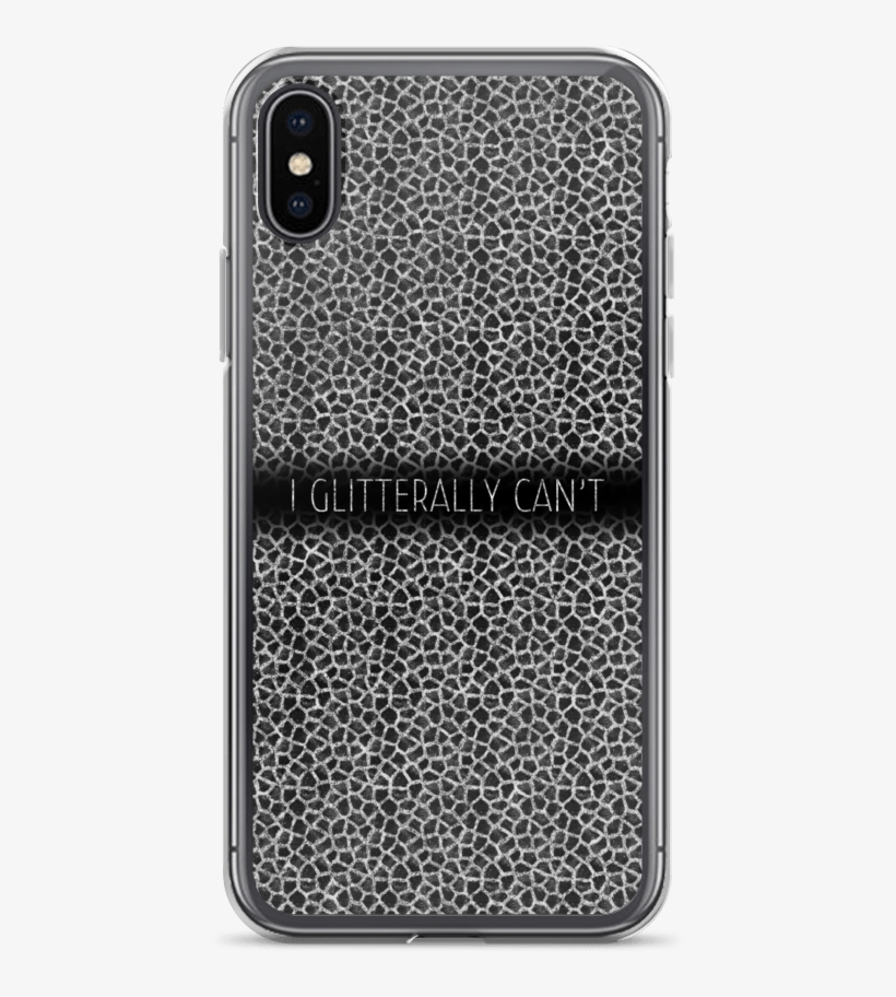 I Glitterally Can't Iphone Case, transparent png #8408916