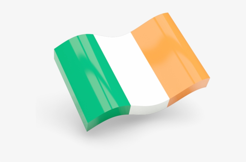 Illustration Of Flag Of Ireland - Ireland Flag 3d Png, transparent png #8409288
