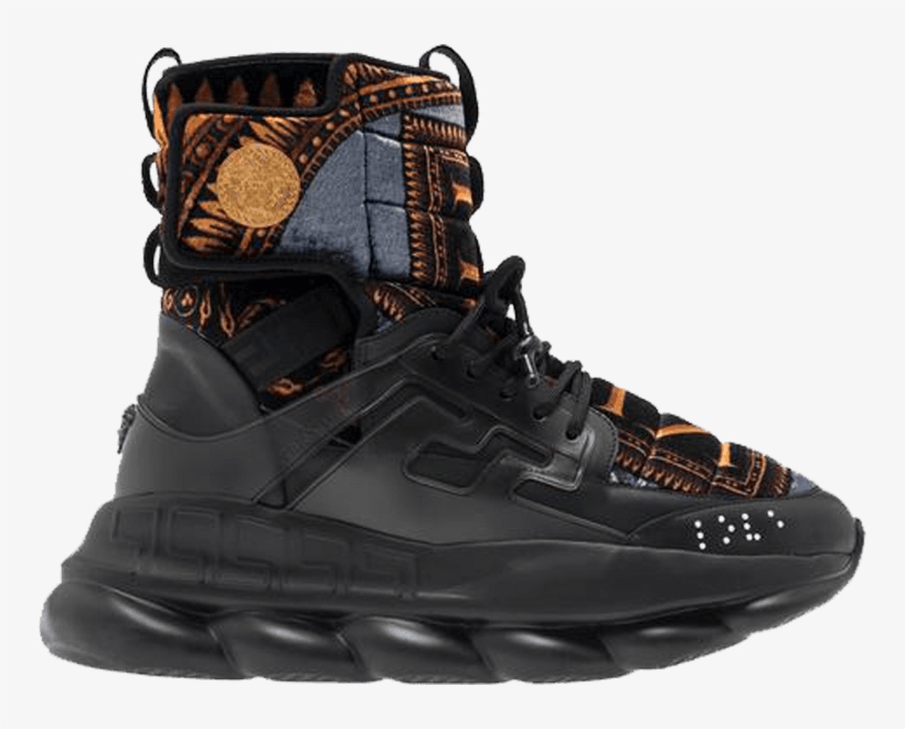 Versace Kith X Versace Chain Reaction High - Hiking Shoe, transparent png #8409316