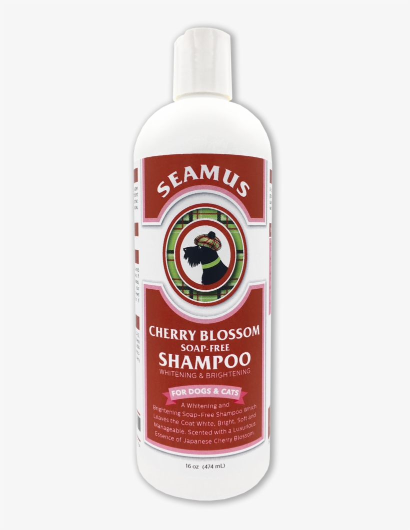 Seamus Cherry Blossom Soap-free Shampoo - Dog, transparent png #8409555