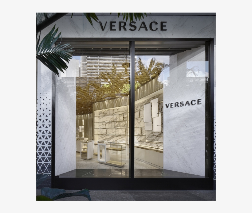For The First Time To Be Seen In A Versace Boutique, - Versace Shop Interior Design, transparent png #8409593