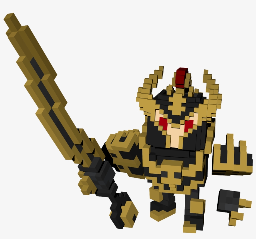 Level 20 Knight Chipped Sword Autumn Pin Head (red - Cartoon, transparent png #8409621